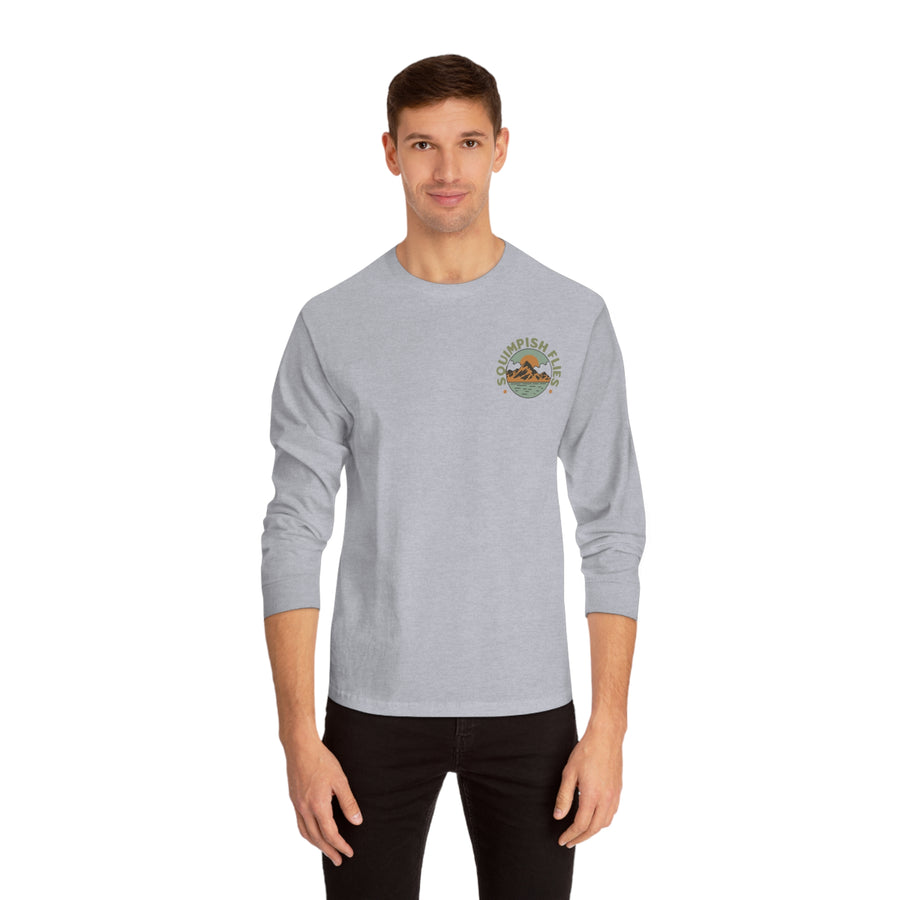 Peace Love and Fly Tying Long Sleeve Tee