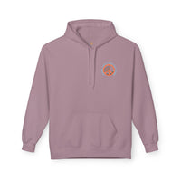 Thumbnail for Ladies Peace, Love and Fly Tying Fleece Hoodie