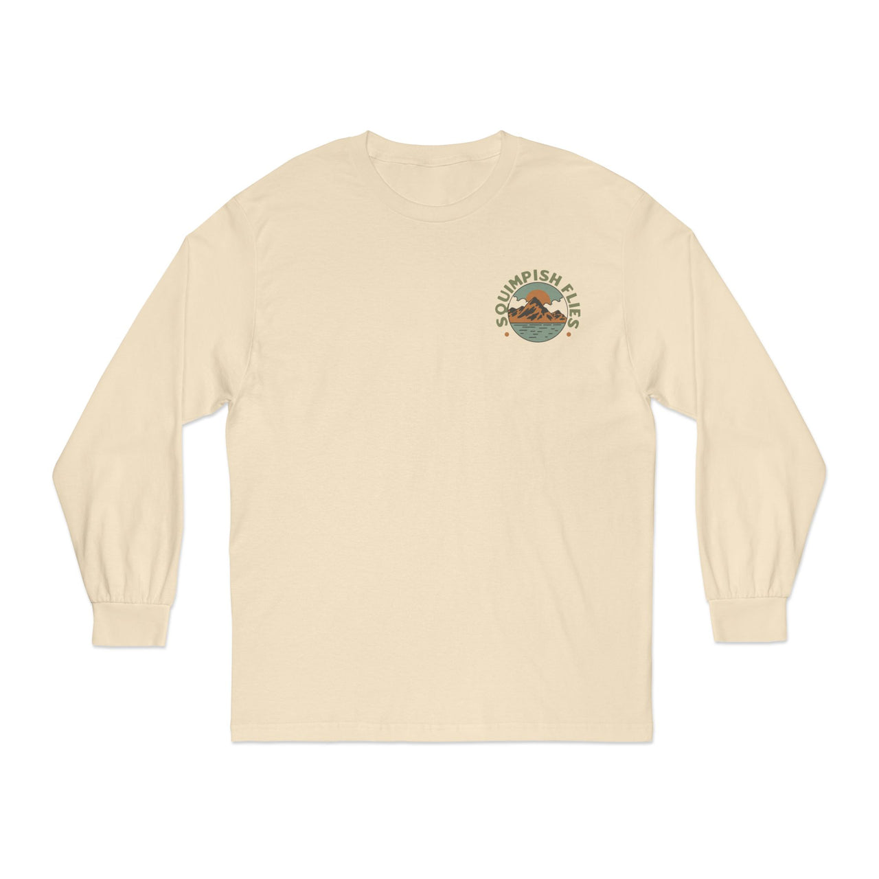 T-shirt a maniche lunghe Peace Love and Fly Tying 