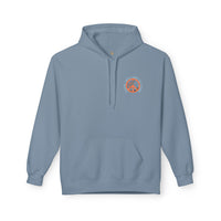Thumbnail for Ladies Peace, Love and Fly Tying Fleece Hoodie
