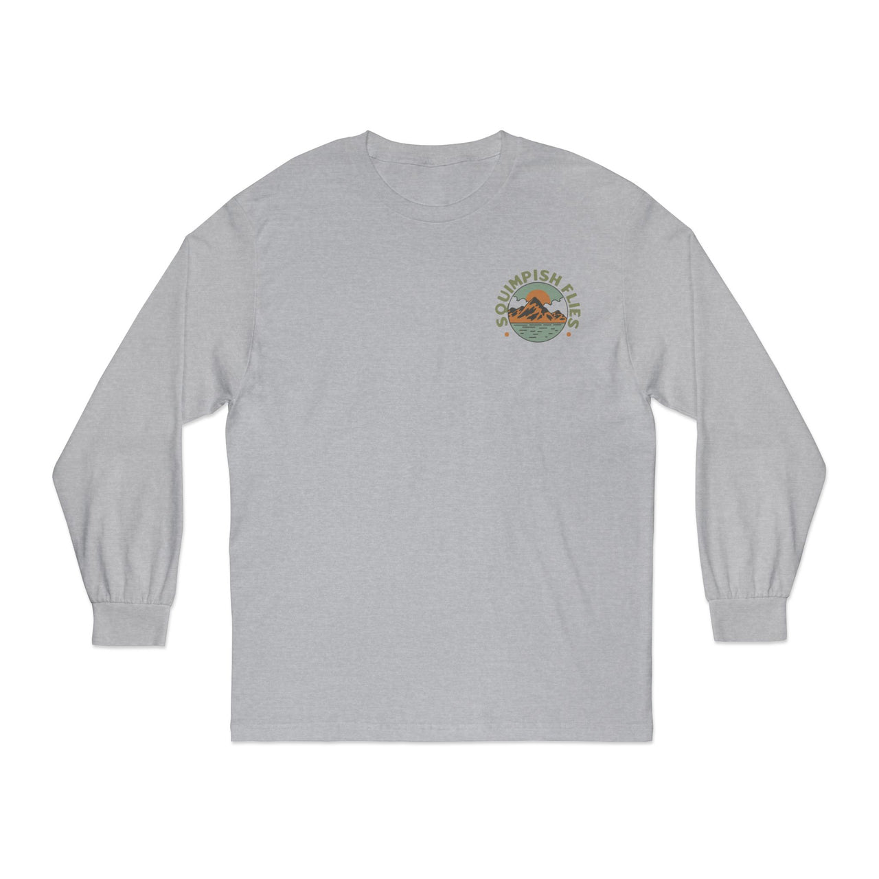T-shirt a maniche lunghe Peace Love and Fly Tying 