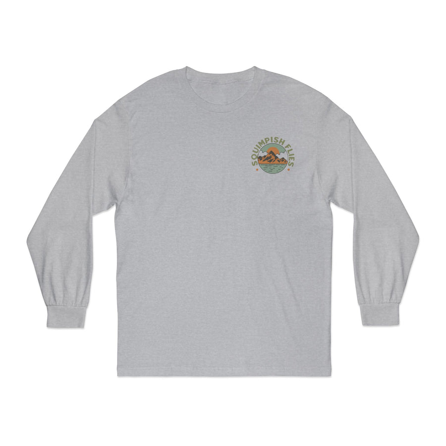 T-shirt a maniche lunghe Peace Love and Fly Tying 