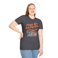 Thumbnail for Peace, Love and Fly Tying | Ladies T-shirt