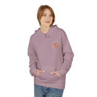 Thumbnail for Ladies Peace, Love and Fly Tying Fleece Hoodie