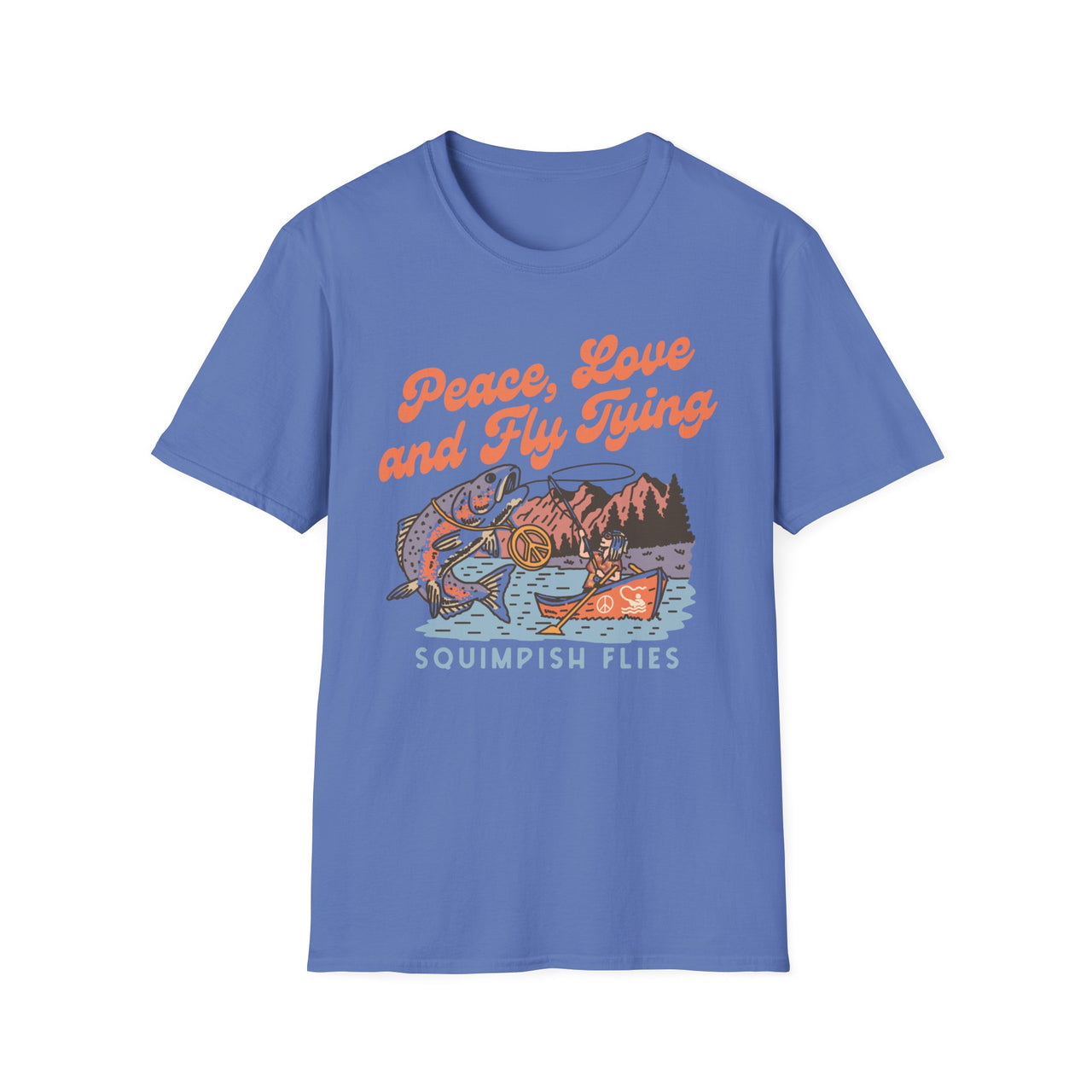 Peace, Love and Fly Tying | Ladies T-shirt