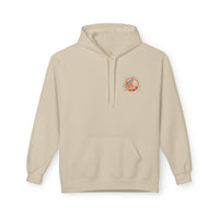 Thumbnail for Ladies Peace, Love and Fly Tying Fleece Hoodie