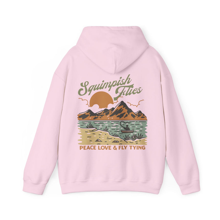 Peace Love & Fly Tying Hoodie