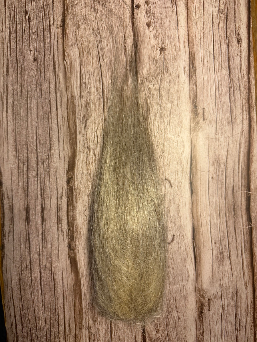 Stone Squimpish Hair in a muted stone gray and taupe tone